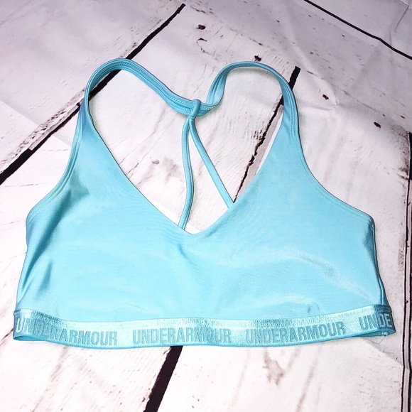 baby blue sports bra